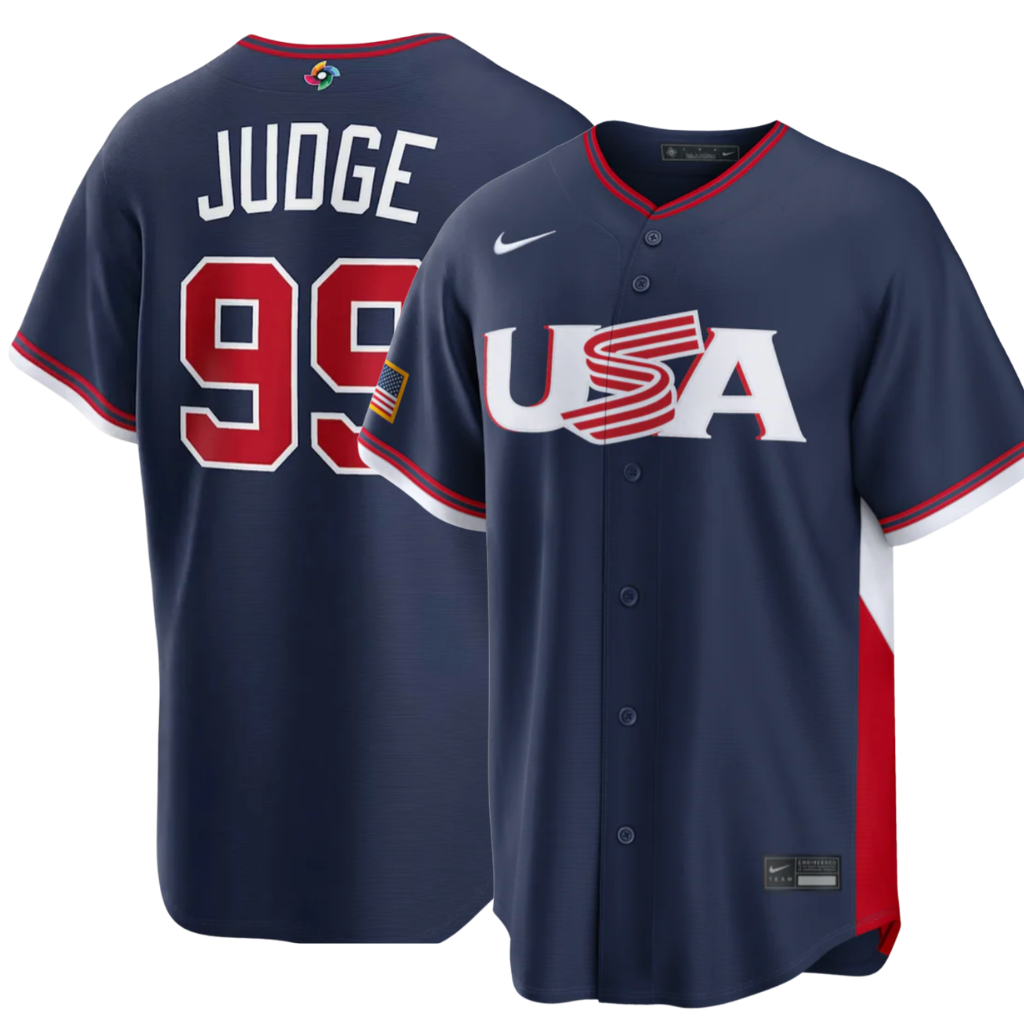 USA Judge Baseball Jersey