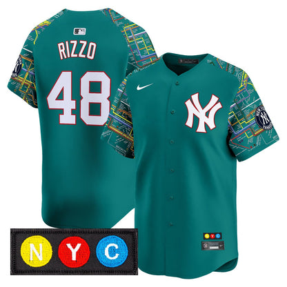 Men’s New York Subway Style Vapor Premier Limited Jersey – Stitched