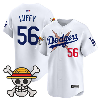 Men’s Los Angeles x One Piece 2025 Vapor Premier Limited Jersey – Stitched