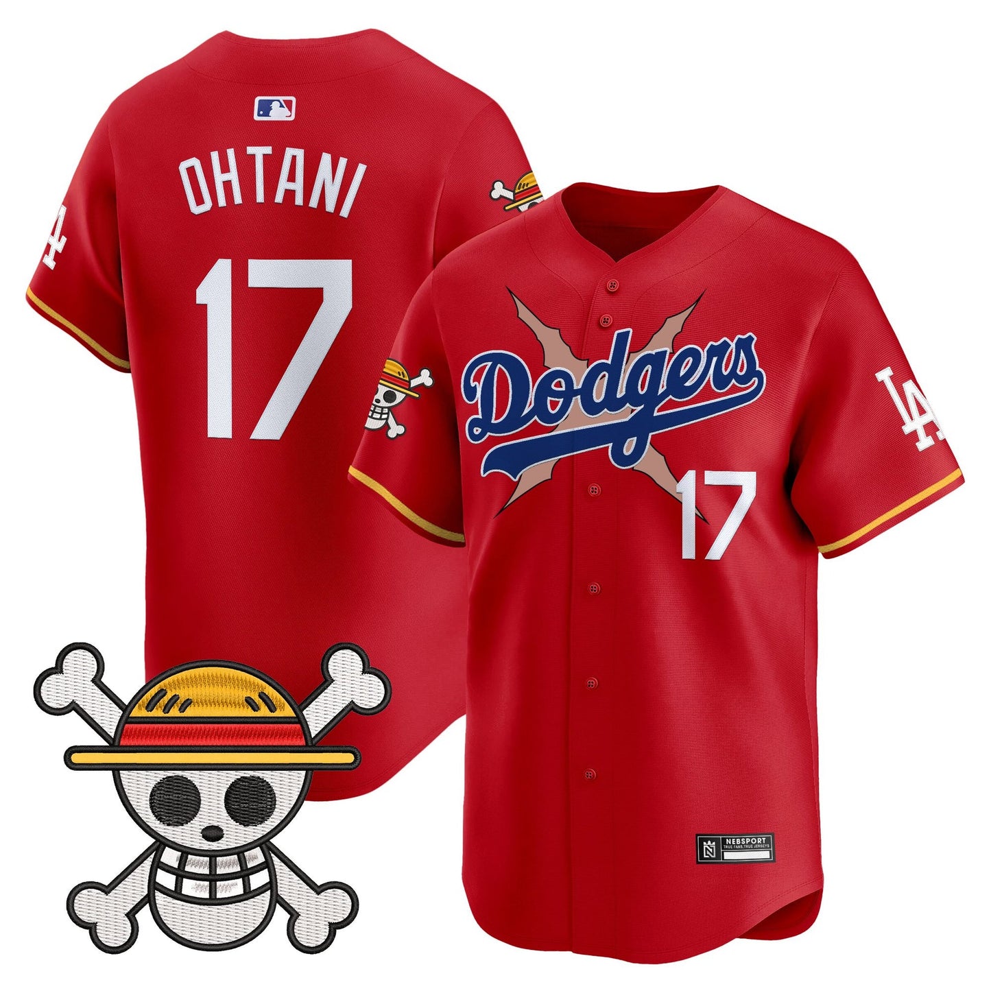 Men’s Los Angeles x One Piece 2025 Vapor Premier Limited Jersey – Stitched