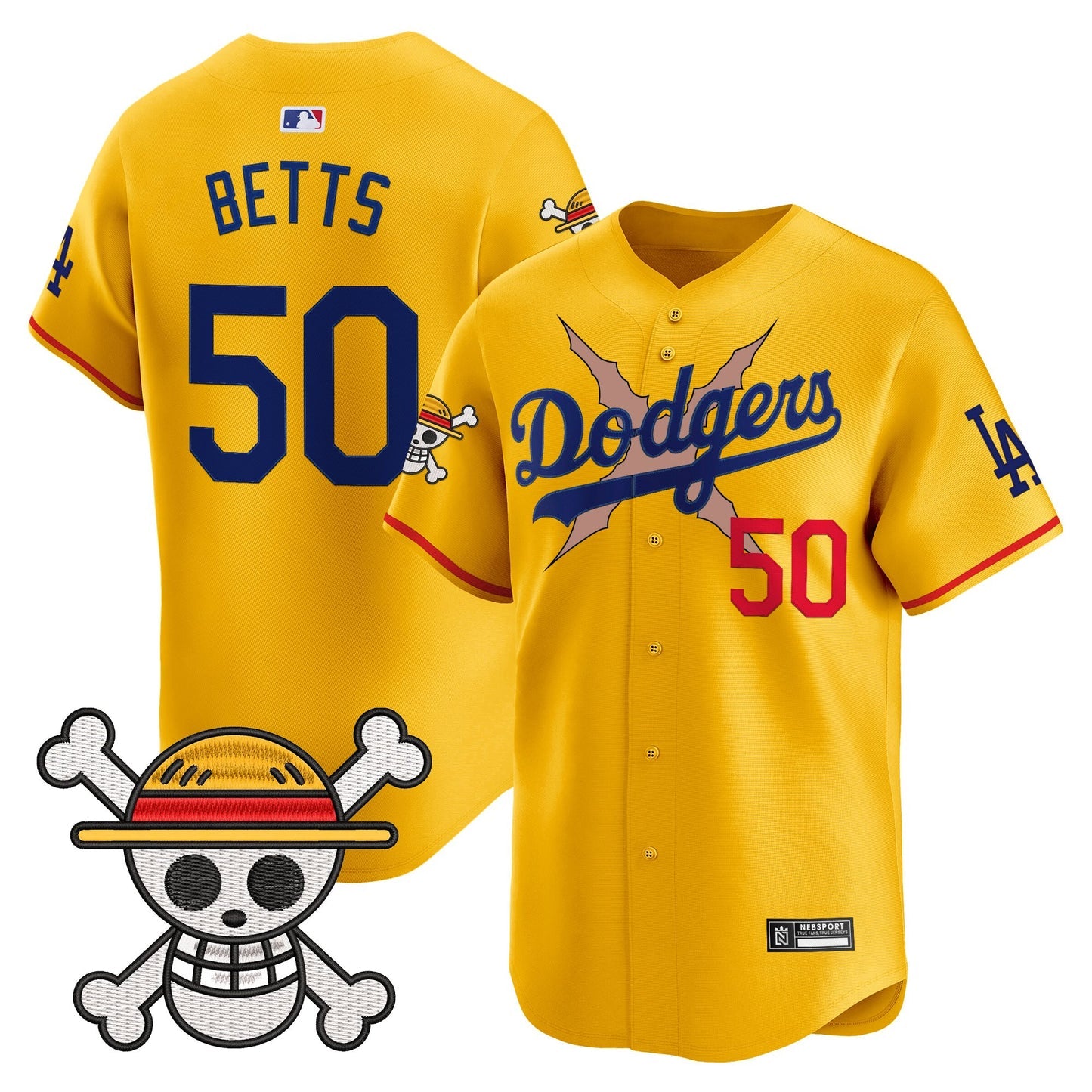 Men’s Los Angeles x One Piece 2025 Vapor Premier Limited Jersey – Stitched