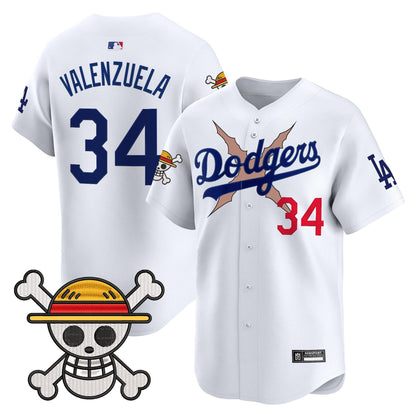 Men’s Los Angeles x One Piece 2025 Vapor Premier Limited Jersey – Stitched