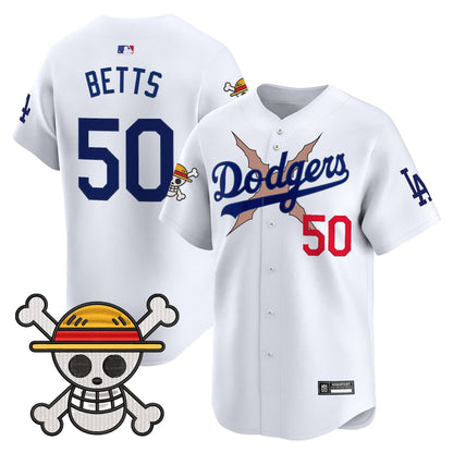 Men’s Los Angeles x One Piece 2025 Vapor Premier Limited Jersey – Stitched