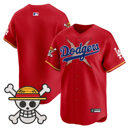 Men’s Los Angeles x One Piece 2025 Vapor Premier Limited Jersey – Stitched