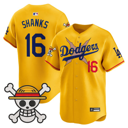Men’s Los Angeles x One Piece 2025 Vapor Premier Limited Jersey – Stitched