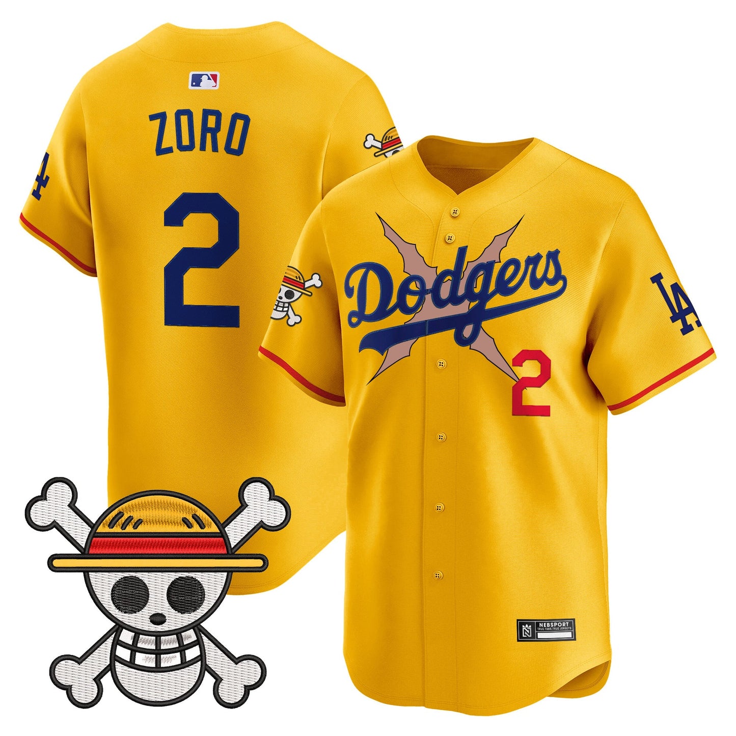 Men’s Los Angeles x One Piece 2025 Vapor Premier Limited Jersey – Stitched