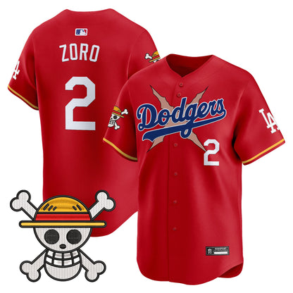 Men’s Los Angeles x One Piece 2025 Vapor Premier Limited Jersey – Stitched