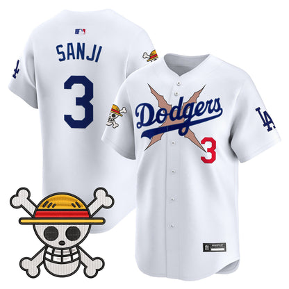 Men’s Los Angeles x One Piece 2025 Vapor Premier Limited Jersey – Stitched
