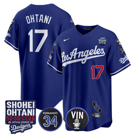 Shohei Ohtani Los Angeles Royal Blue Jersey