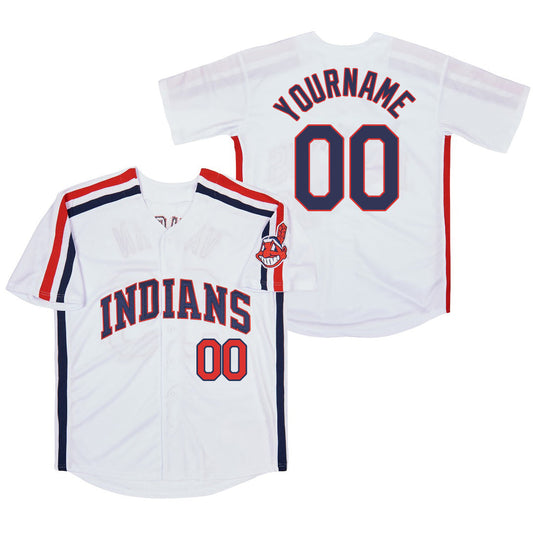 Custom Indians Baseball Jersey