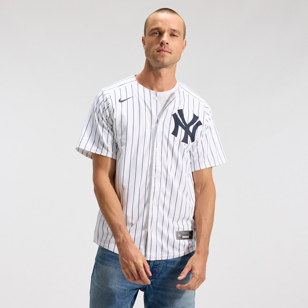 Men's New York Yankees Aaron Judge Nike White Home Limited Player Jersey