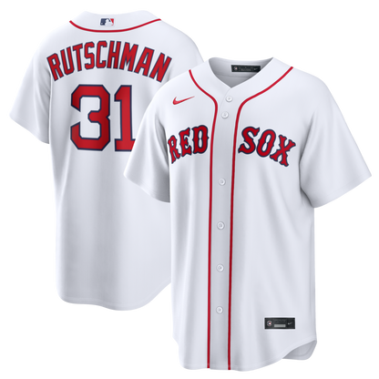 Men's Boston Red Sox Adley Rutschman Nike White Home Replica Jersey