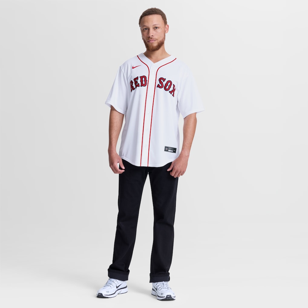 Men's Boston Red Sox Adley Rutschman Nike White Home Replica Jersey