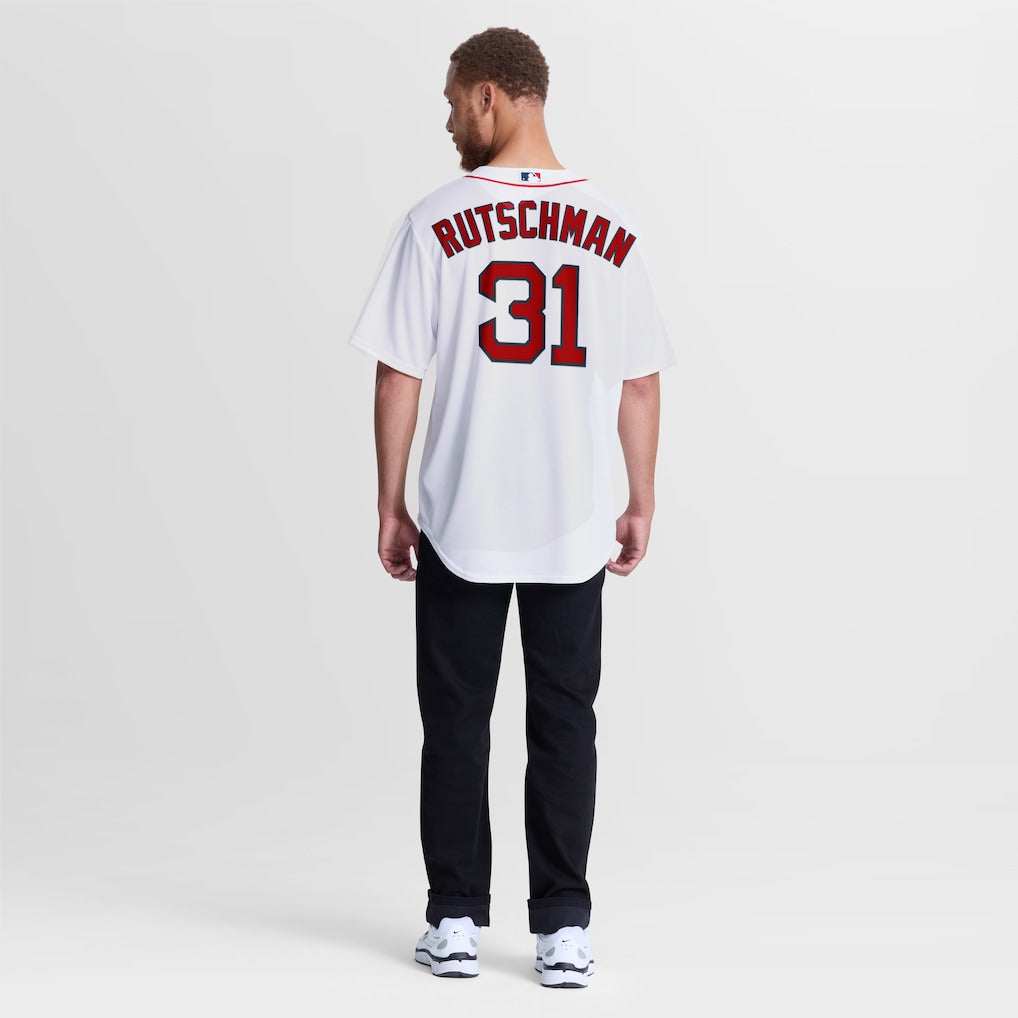 Men's Boston Red Sox Adley Rutschman Nike White Home Replica Jersey