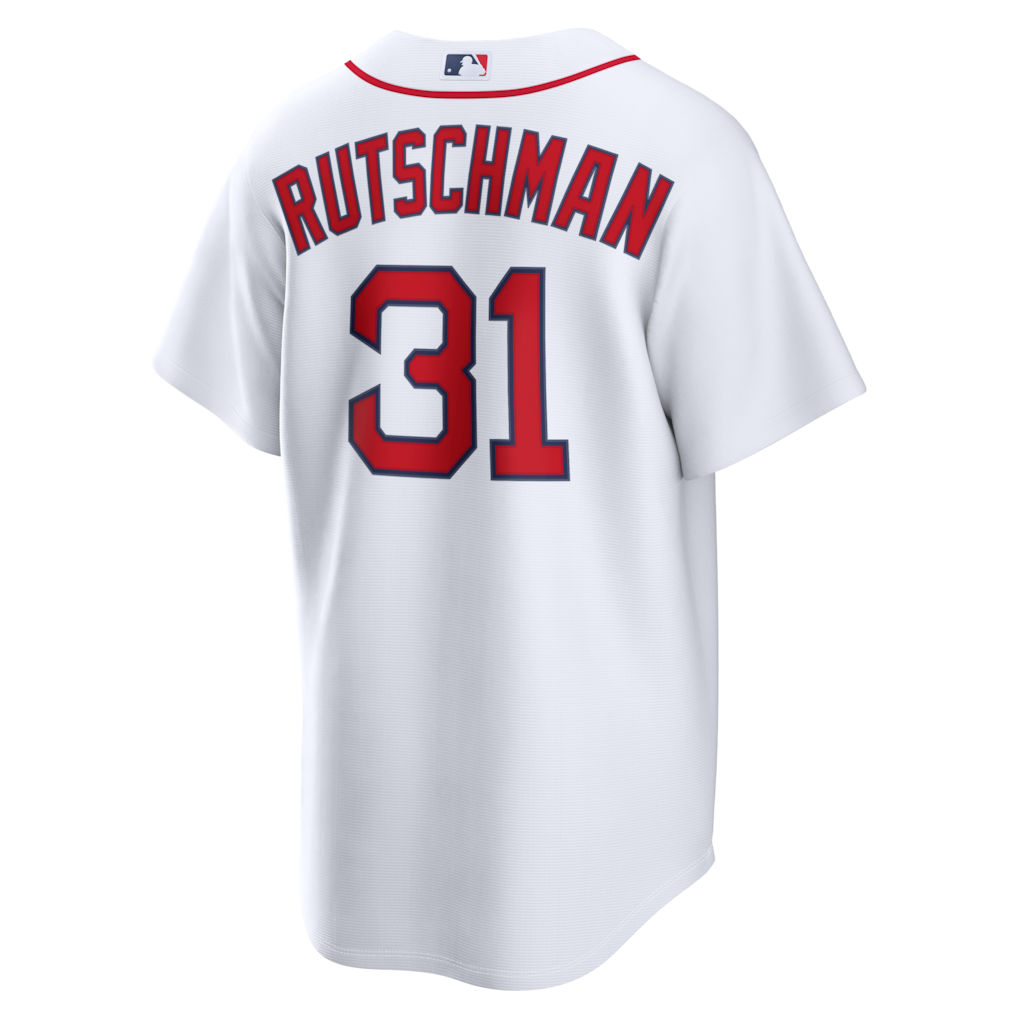 Men's Boston Red Sox Adley Rutschman Nike White Home Replica Jersey