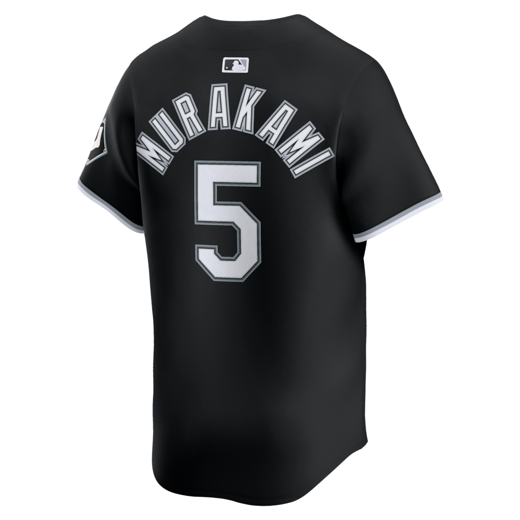 Men's Chicago White Sox Munetaka Murakami Nike Black Alternate Limited Jersey