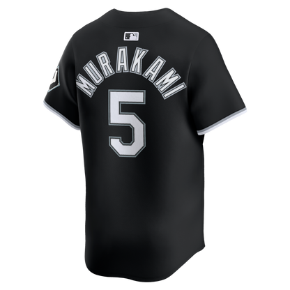 Men's Chicago White Sox Munetaka Murakami Nike Black Alternate Limited Jersey