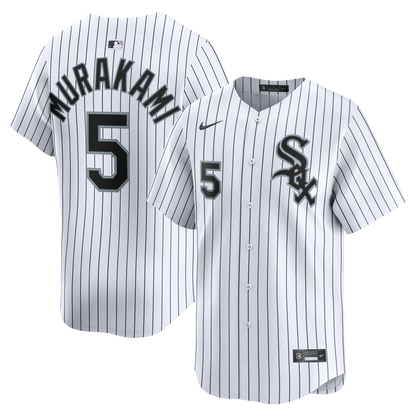 Men's Chicago White Sox Munetaka Murakami Nike Black Alternate Limited Jersey