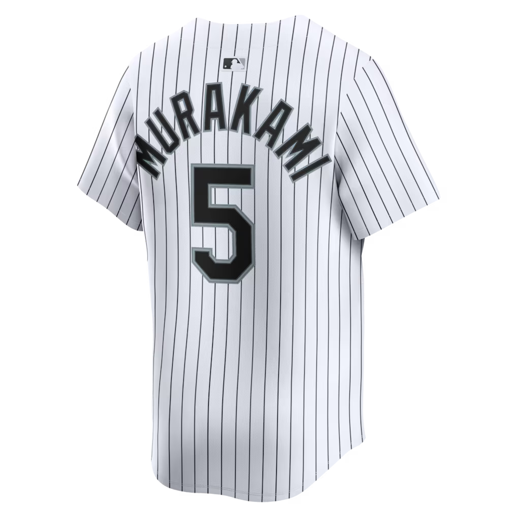 Men's Chicago White Sox Munetaka Murakami Nike Black Alternate Limited Jersey