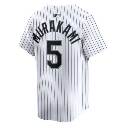 Men's Chicago White Sox Munetaka Murakami Nike Black Alternate Limited Jersey