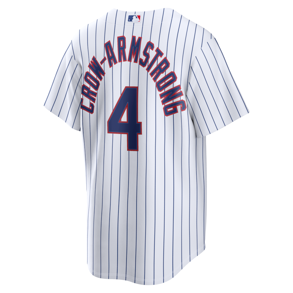 Men's Chicago Cubs Pete Crow-Armstrong Nike White Home Replica Jersey