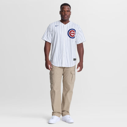 Men's Chicago Cubs Pete Crow-Armstrong Nike White Home Replica Jersey