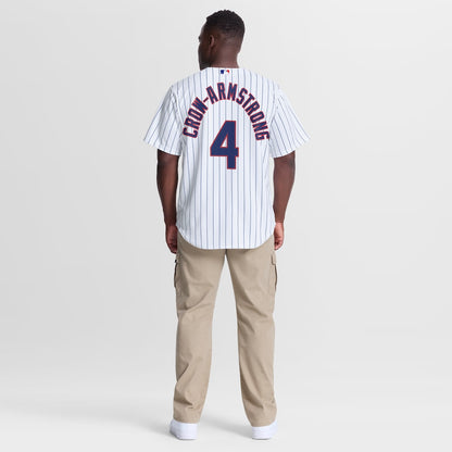 Men's Chicago Cubs Pete Crow-Armstrong Nike White Home Replica Jersey
