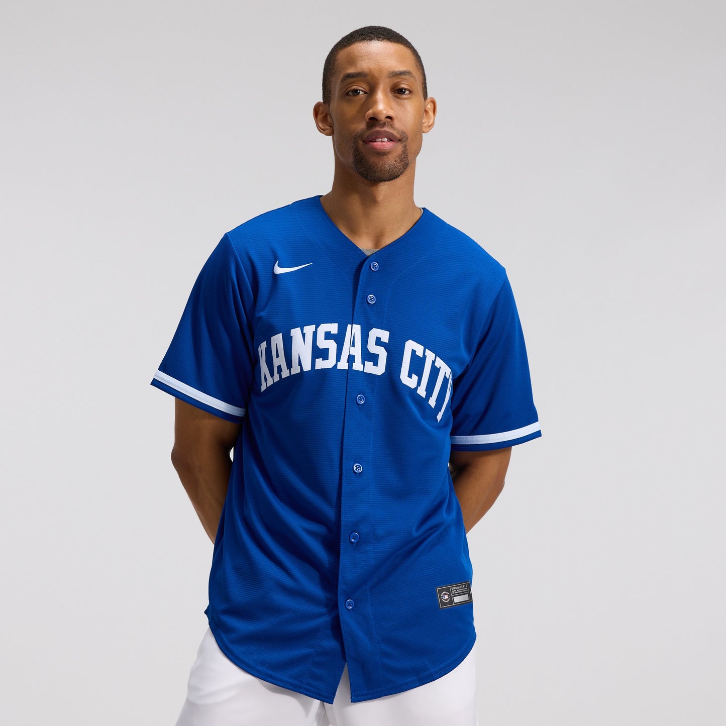 Men's Kansas City Royals Nike Royal Alternate Replica Team Jersey