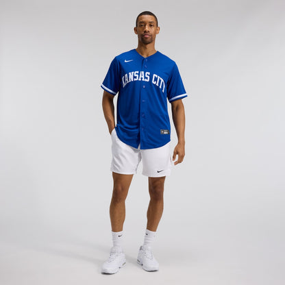 Men's Kansas City Royals Nike Royal Alternate Replica Team Jersey