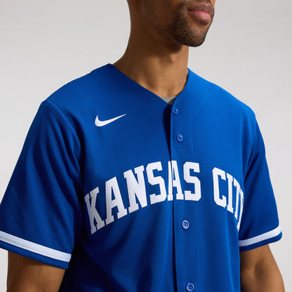 Men's Kansas City Royals Nike Royal Alternate Replica Team Jersey