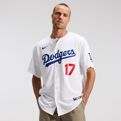 Men's Los Angeles Dodgers Shohei Ohtani Nike White Home Stadium Jersey