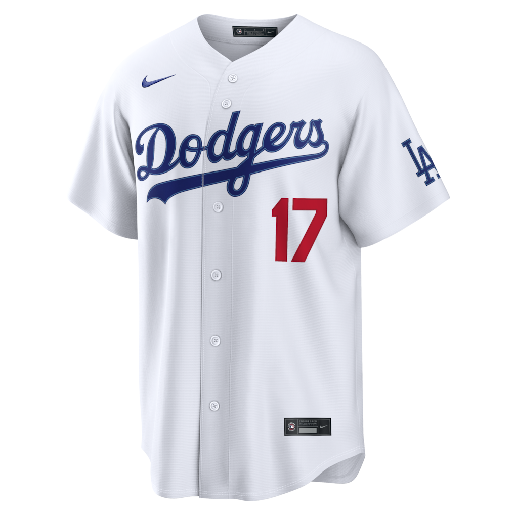 Men's Los Angeles Dodgers Shohei Ohtani Nike White Home Stadium Jersey