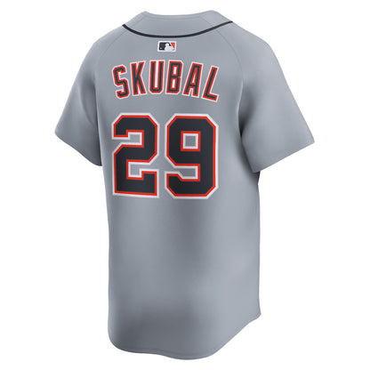 Men's Detroit Tigers Tarik Skubal Nike White Home Limited Player Jersey
