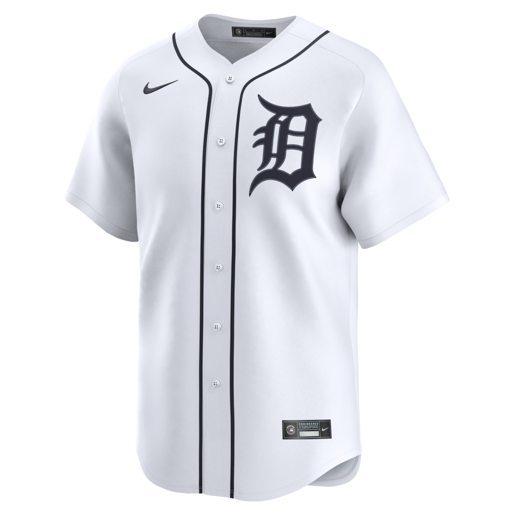 Men's Detroit Tigers Tarik Skubal Nike White Home Limited Player Jersey