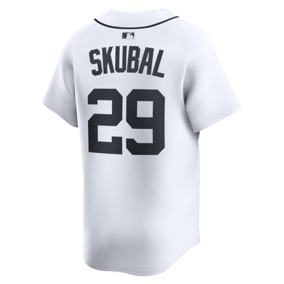 Men's Detroit Tigers Tarik Skubal Nike White Home Limited Player Jersey