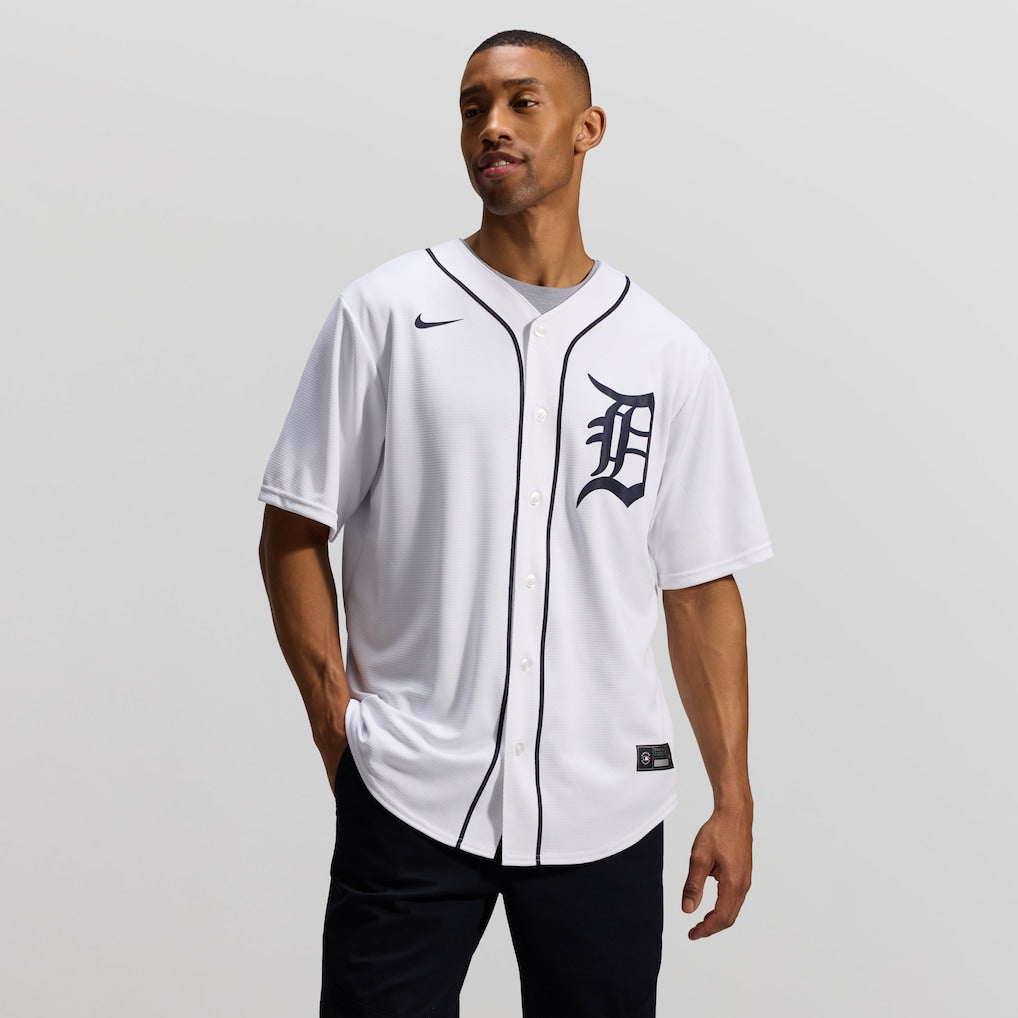 Men's Detroit Tigers Tarik Skubal Nike White Home Limited Player Jersey
