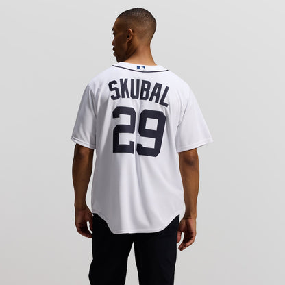 Men's Detroit Tigers Tarik Skubal Nike White Home Limited Player Jersey