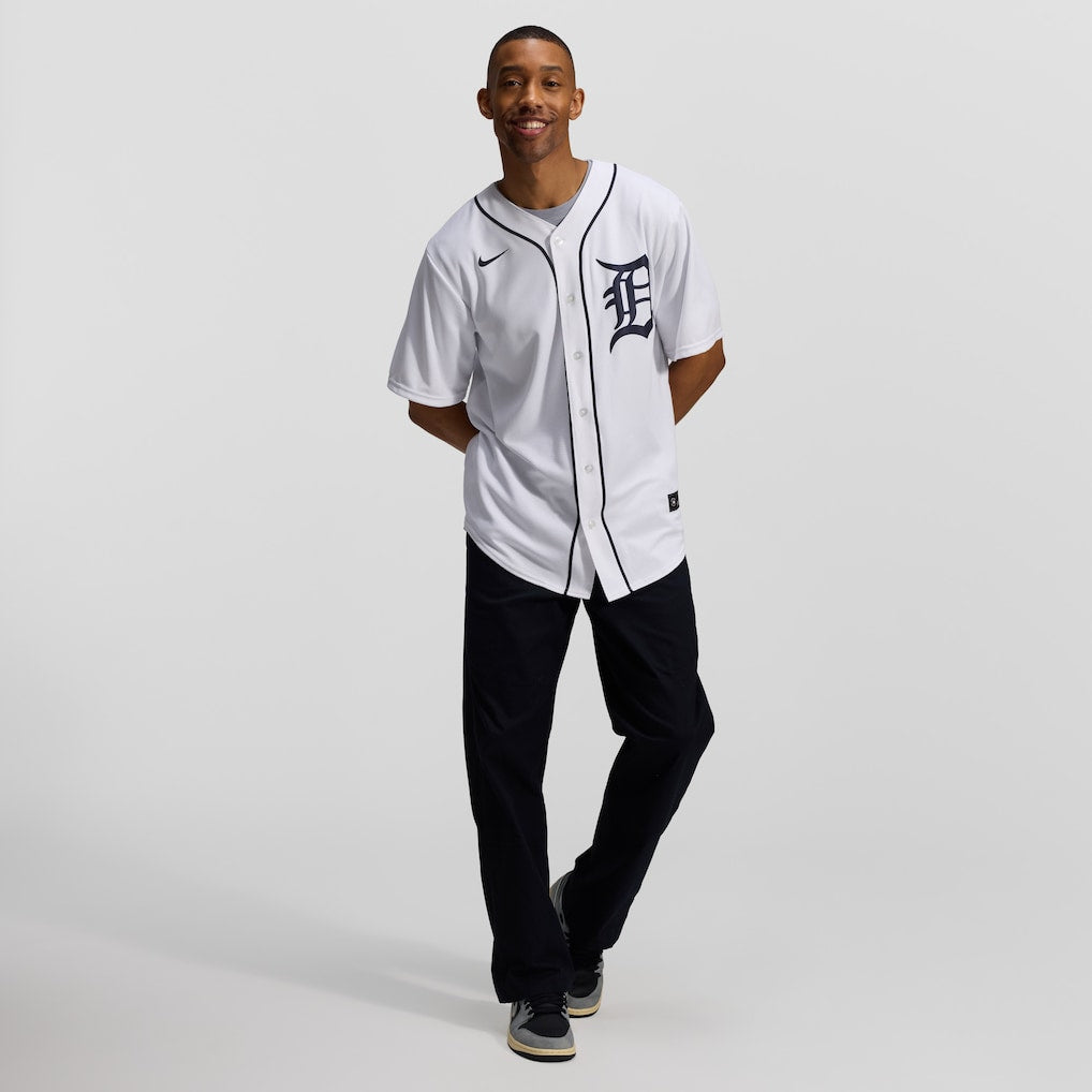 Men's Detroit Tigers Tarik Skubal Nike White Home Limited Player Jersey