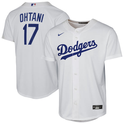 Youth Los Angeles Dodgers Shohei Ohtani Nike White Home Replica Player Jersey